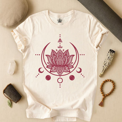 A Lunar Lotus – Celestial Harmony Tee