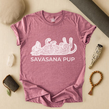 Chill Mandala Dog - Savasana Pup Tee