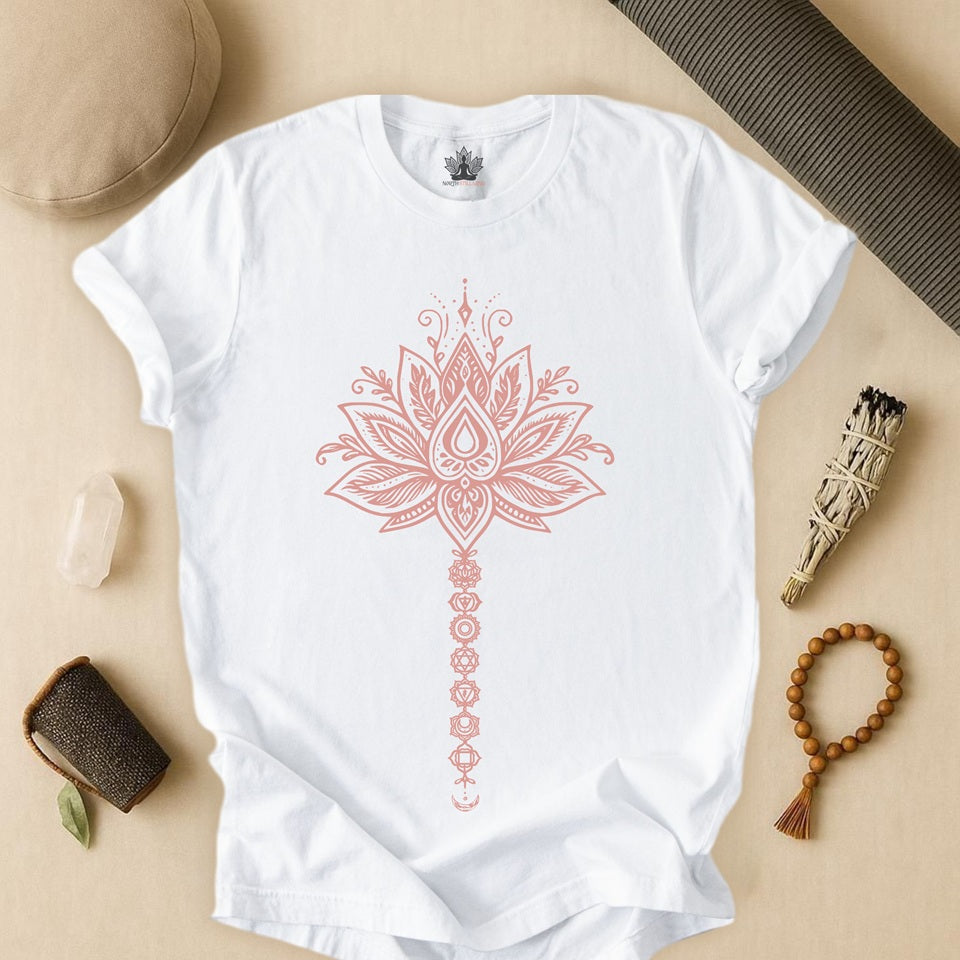 Lotus Chakra Alignment – Spiritual Yoga Tee