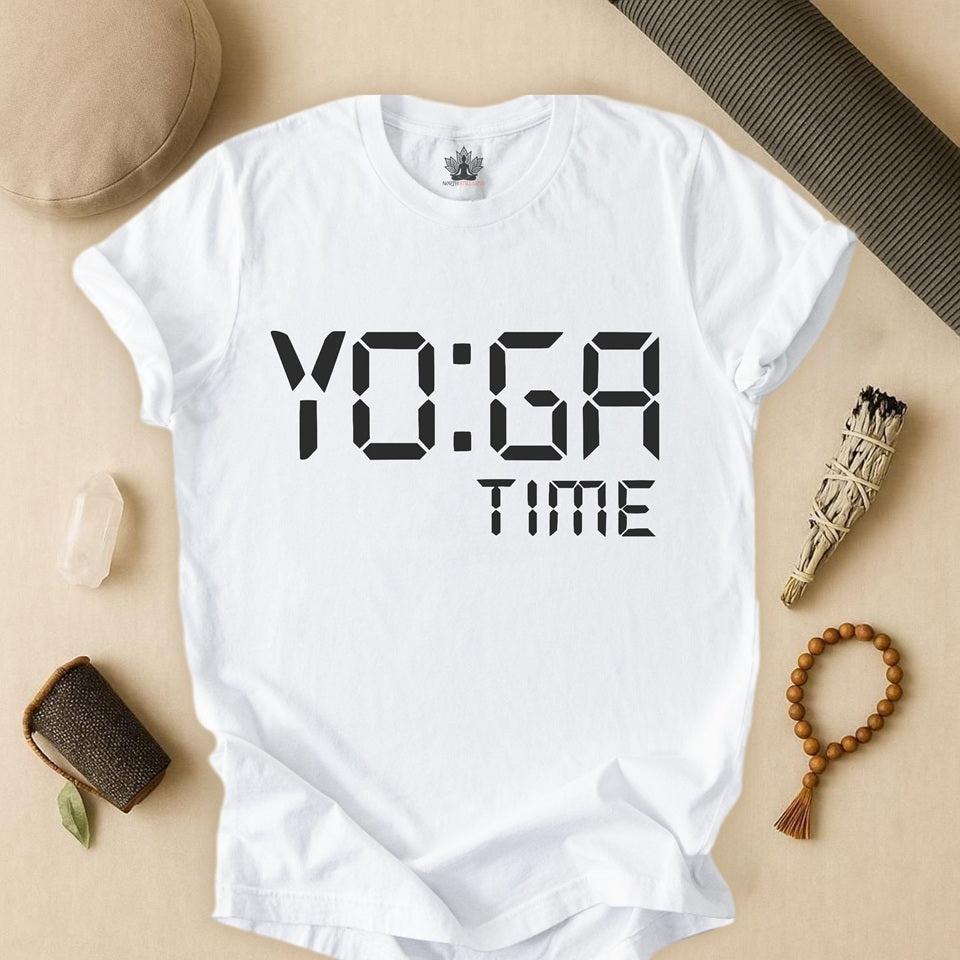 Digital Clock - Yoga O’Clock Tee