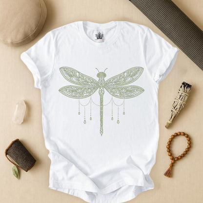 Mandala Dragonfly - Serenity Tee