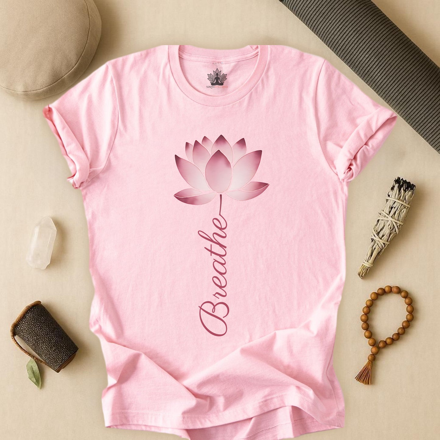 Breathe Lotus Bloom Tee