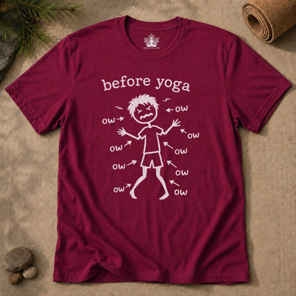 Before Yoga Men Tee