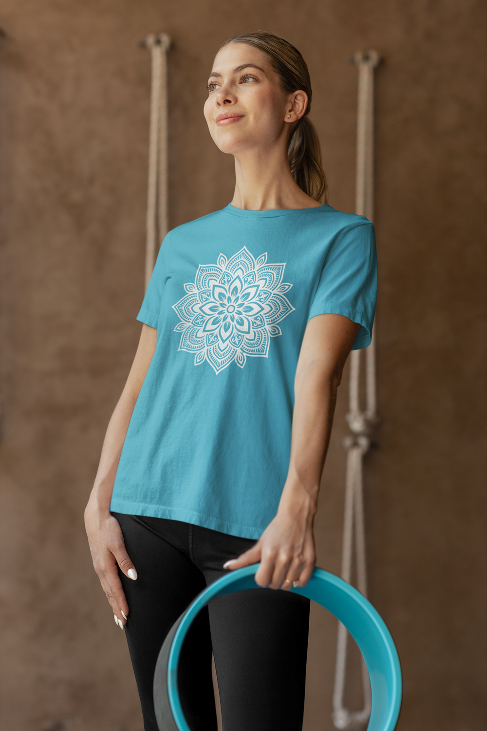 Spiritual Boho Mandala - Yoga Sacred Geometry Tee