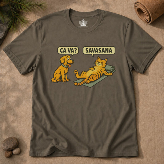 Ça Va French Savasana Tee