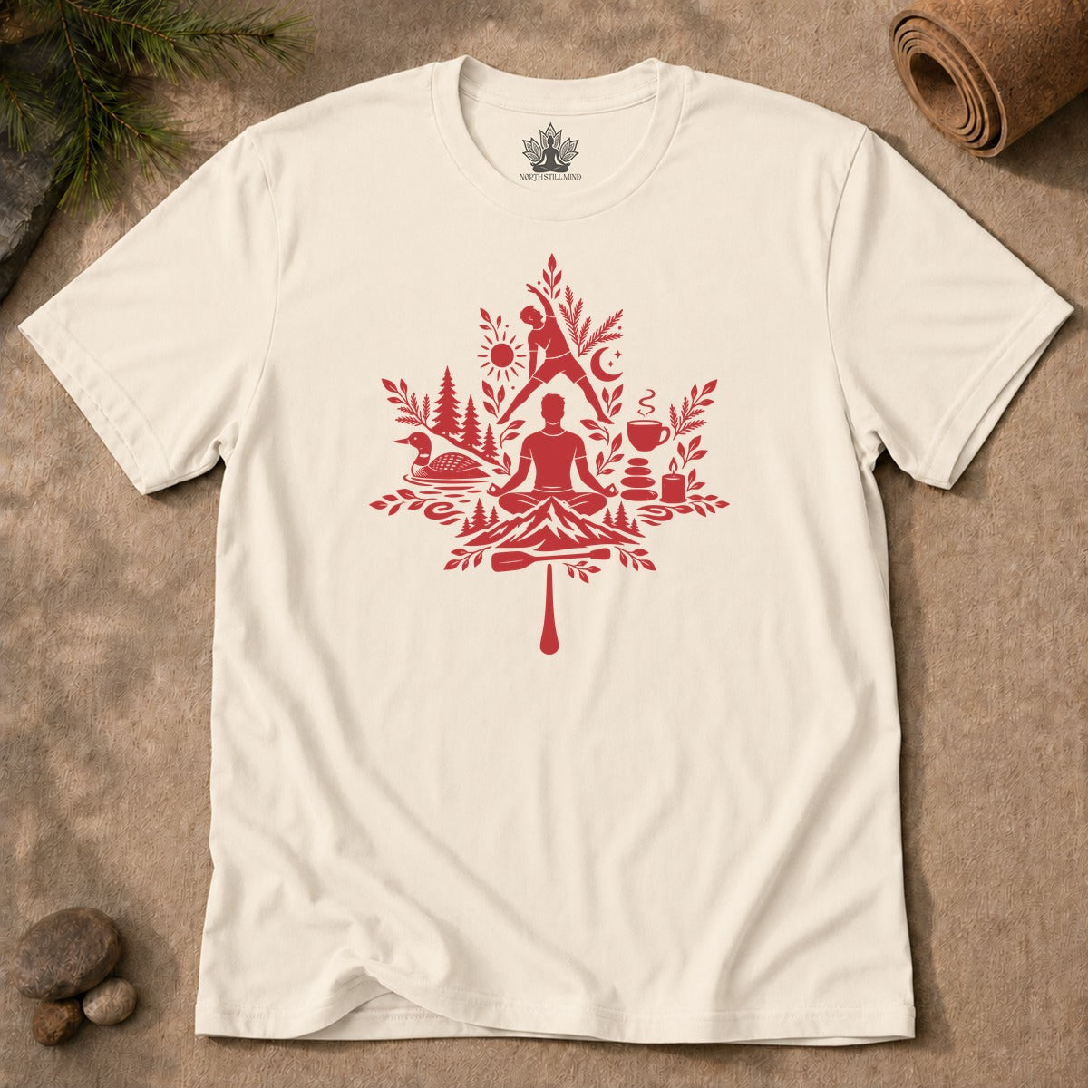 True North Strong, Free & Kind Men Tee