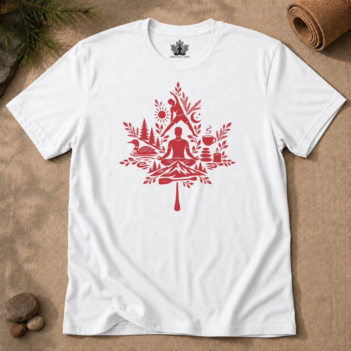 True North Strong, Free & Kind Men Tee