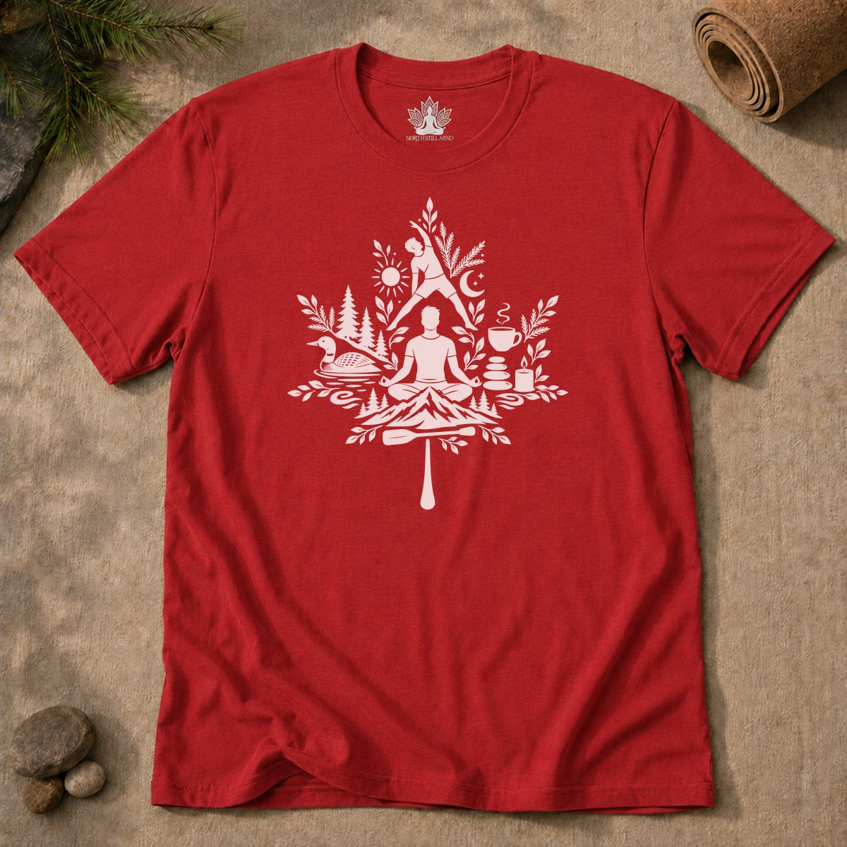 True North Strong, Free & Kind Men Tee