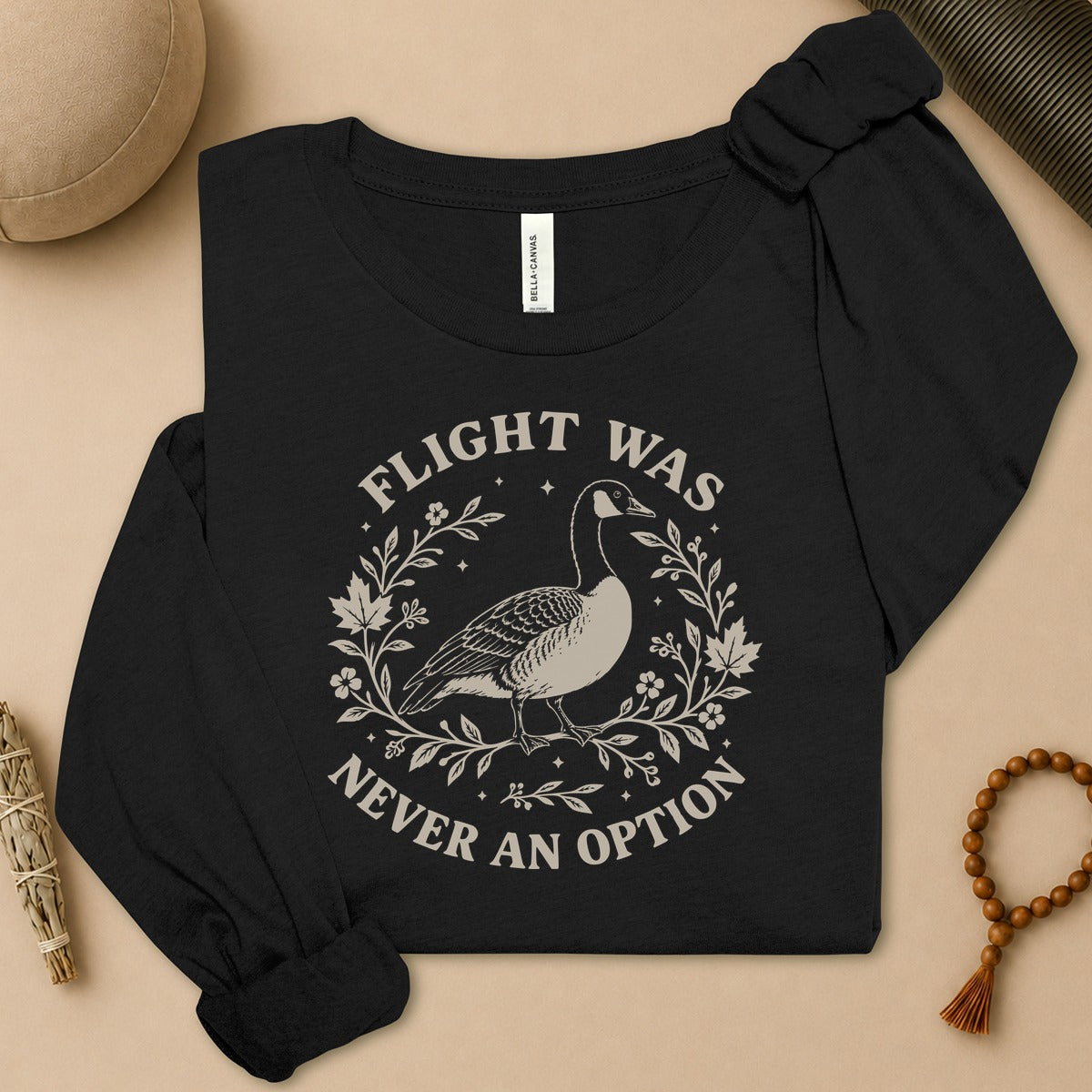 Flight Was Never An Option Long Sleeve Tee
