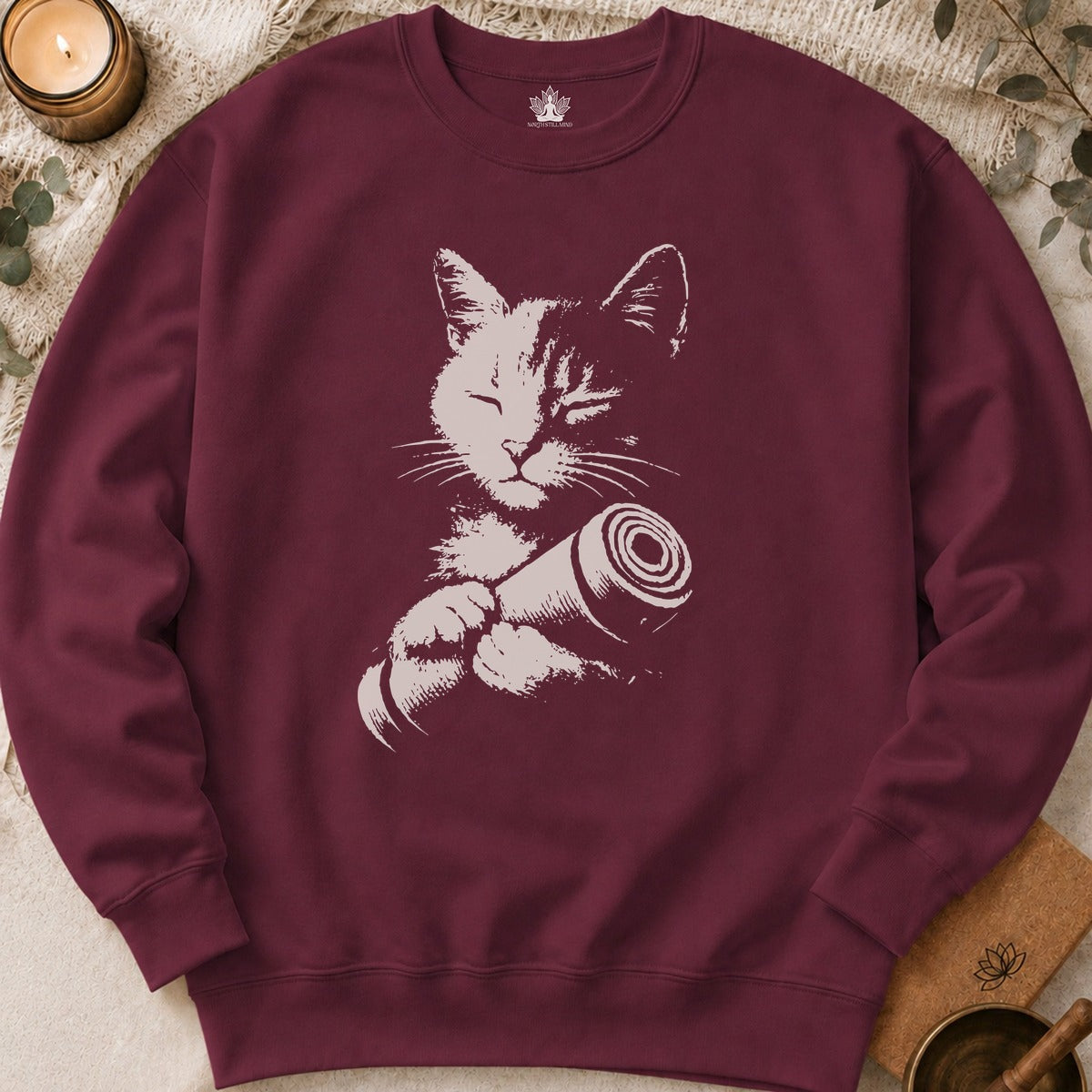 Cat Shadow Art Sweatshirt