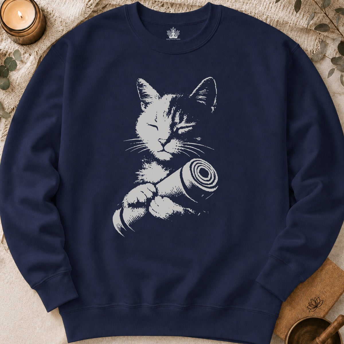 Cat Shadow Art Sweatshirt