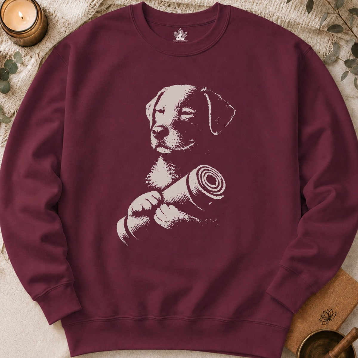 Dog Shadow Art Sweatshirt