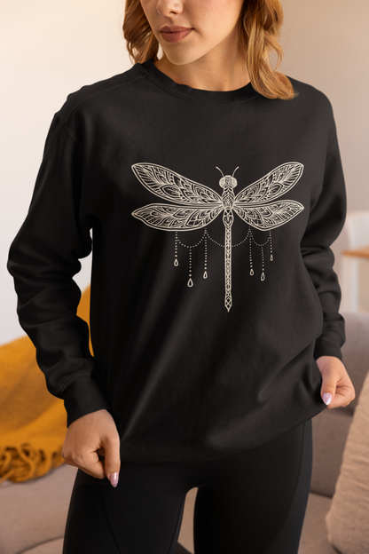 Mandala Dragonfly - Serenity Sweatshirt