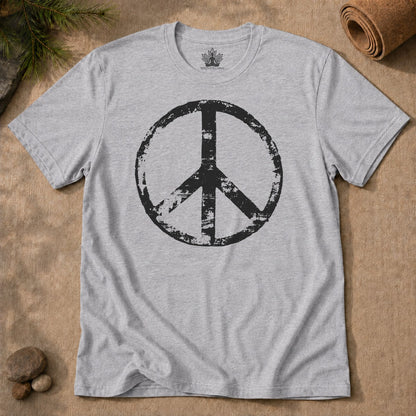 Retro Peace Symbol Men Tee