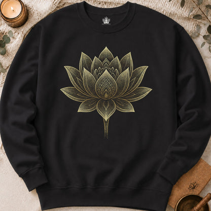 Golden Lotus Sweatshirt