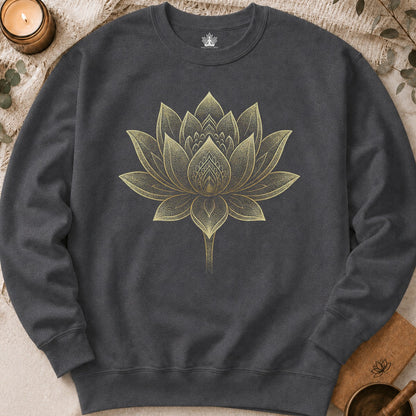 Golden Lotus Sweatshirt