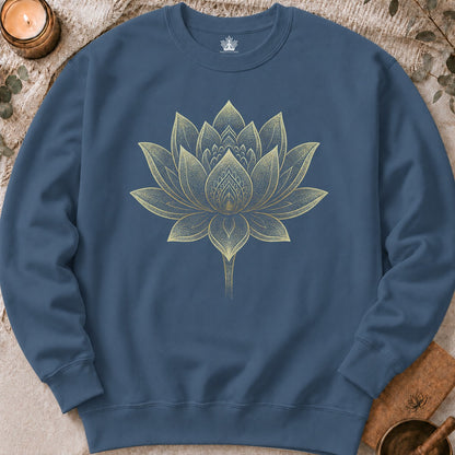 Golden Lotus Sweatshirt