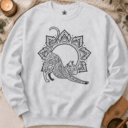 Cat & Mandala Sweatshirt