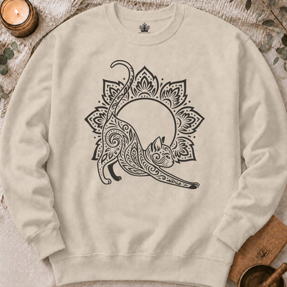 Cat & Mandala Sweatshirt