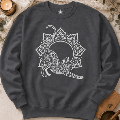 Cat & Mandala Sweatshirt