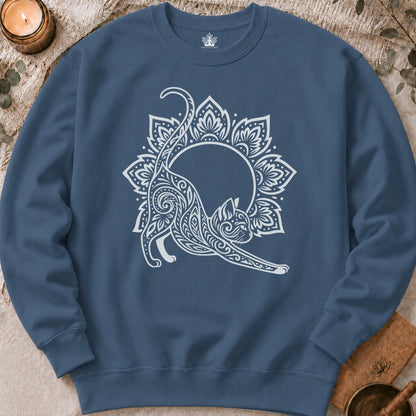 Cat & Mandala Sweatshirt