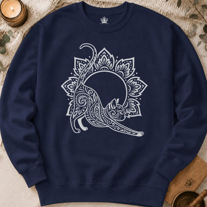 Cat & Mandala Sweatshirt