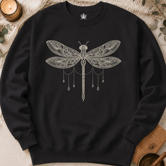 Mandala Dragonfly - Serenity Sweatshirt