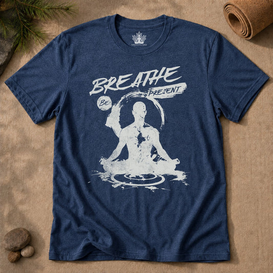 Breathe Be Present Men Tee