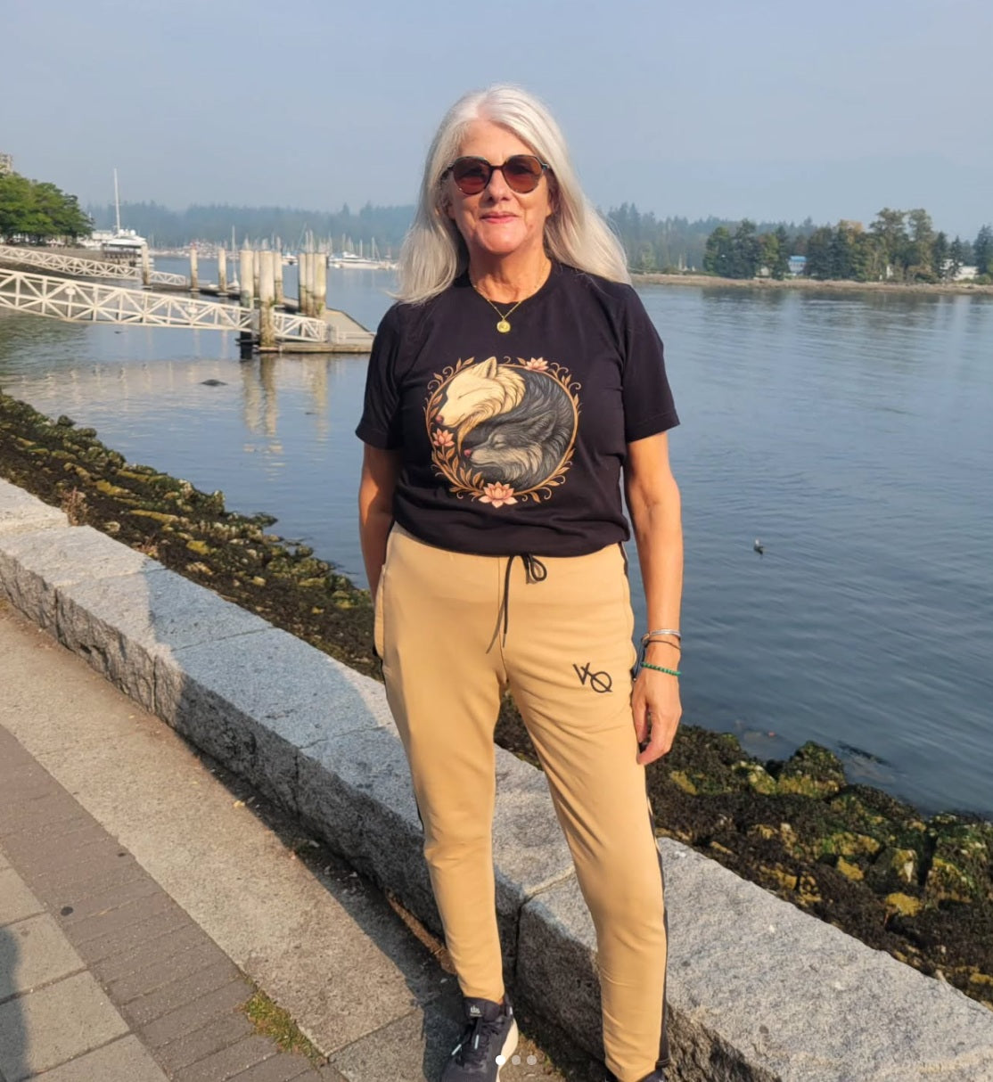 Yin Yang Wolves - Spiritual Balance Tee