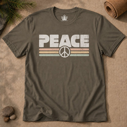Peace Retro Men Tee
