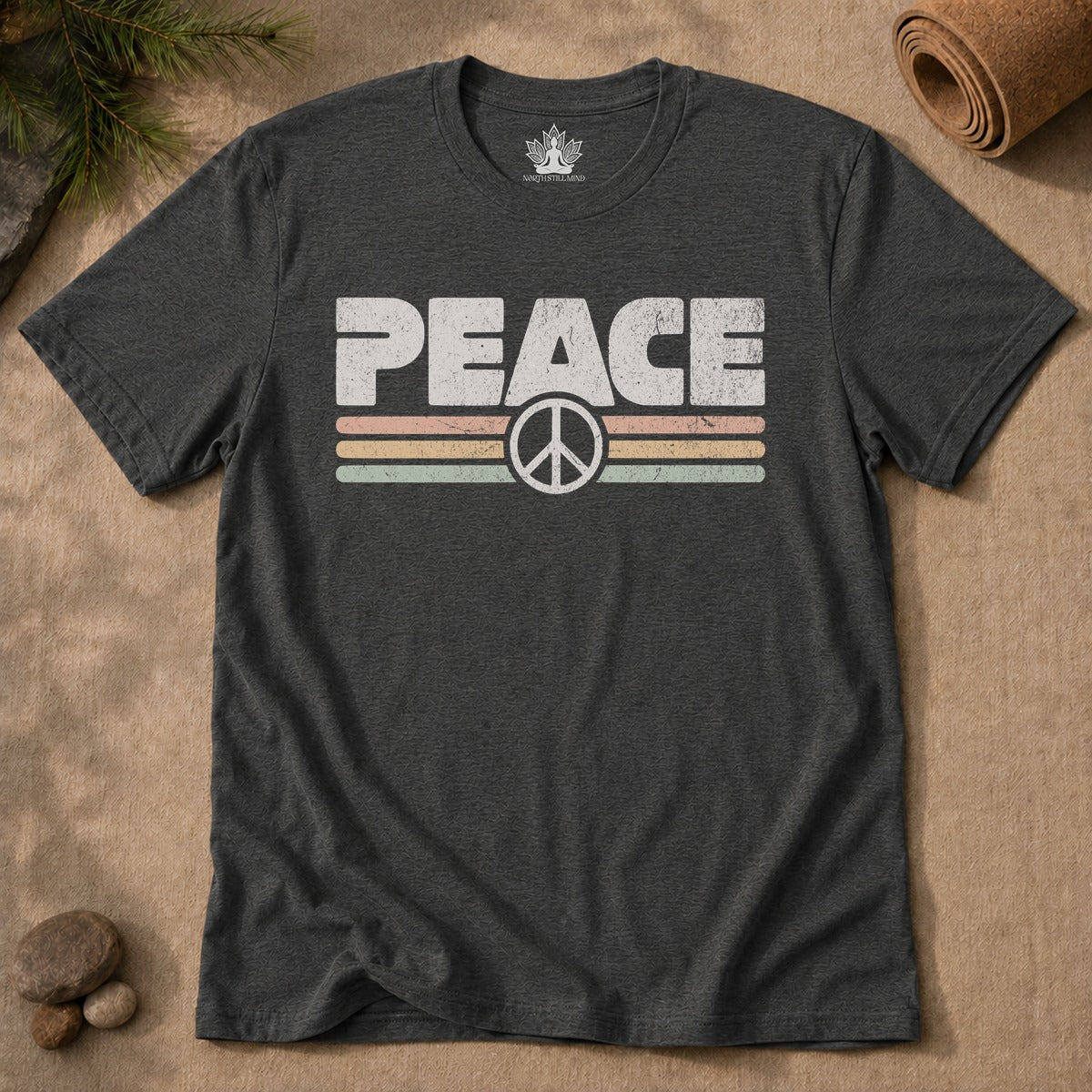 Peace Retro Men Tee