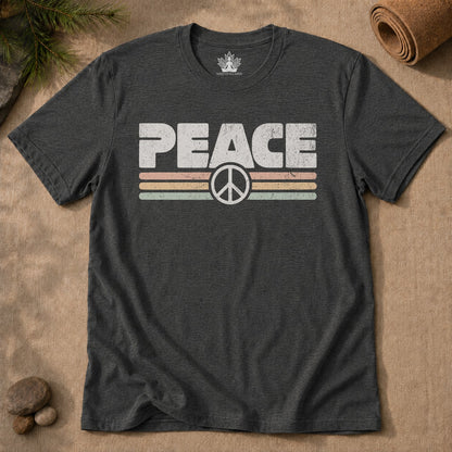 Peace Retro Men Tee