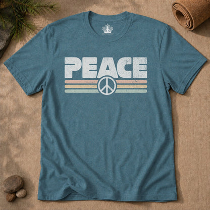 Peace Retro Men Tee