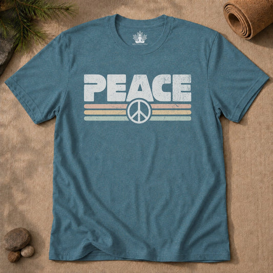 Peace Retro Men Tee