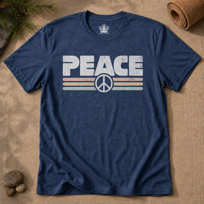 Peace Retro Men Tee