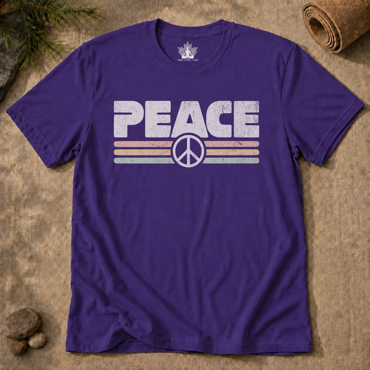 Peace Retro Men Tee