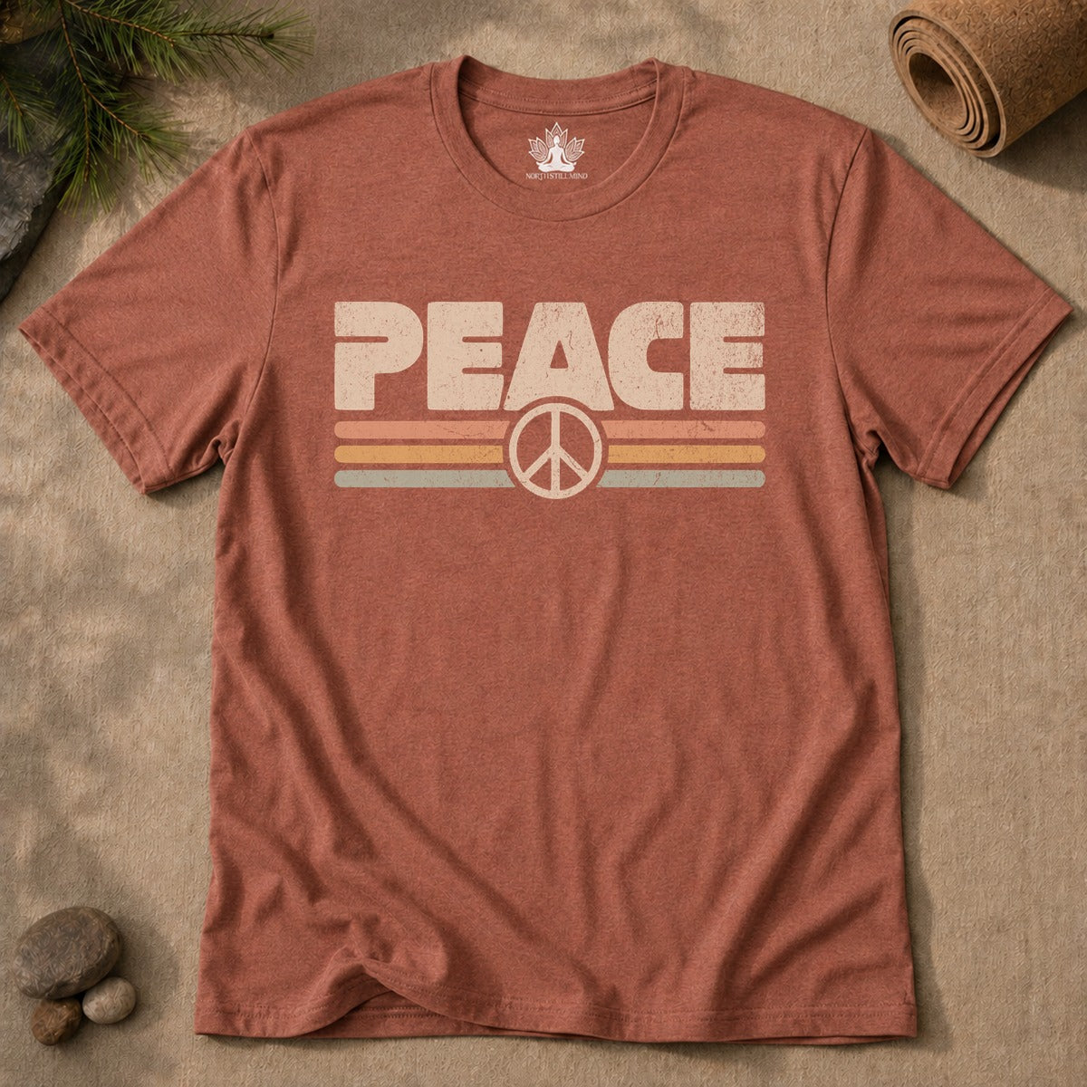 Peace Retro Men Tee