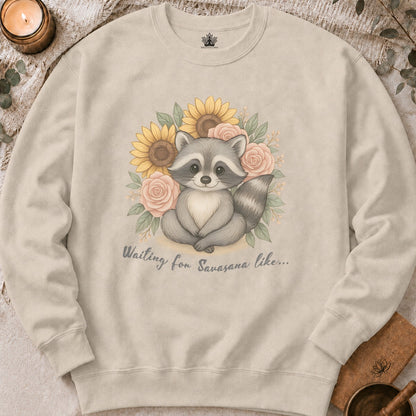 Savasana Racoon Sweatshirt