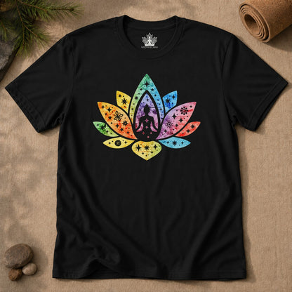 Lotus Pride Rainbow Tee