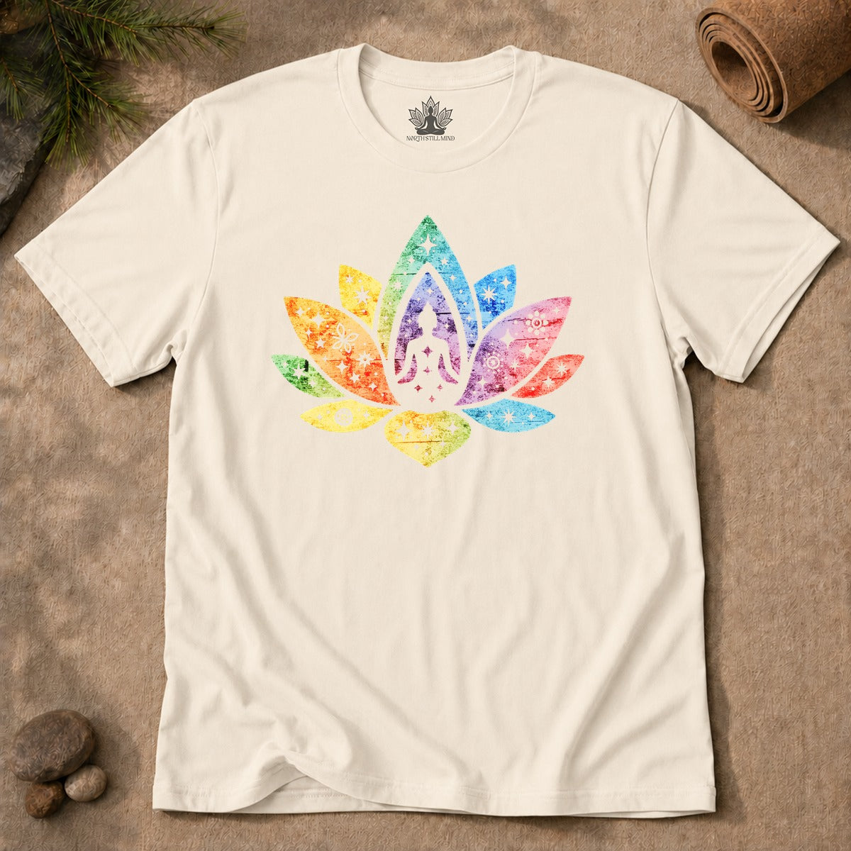 Lotus Pride Rainbow Tee