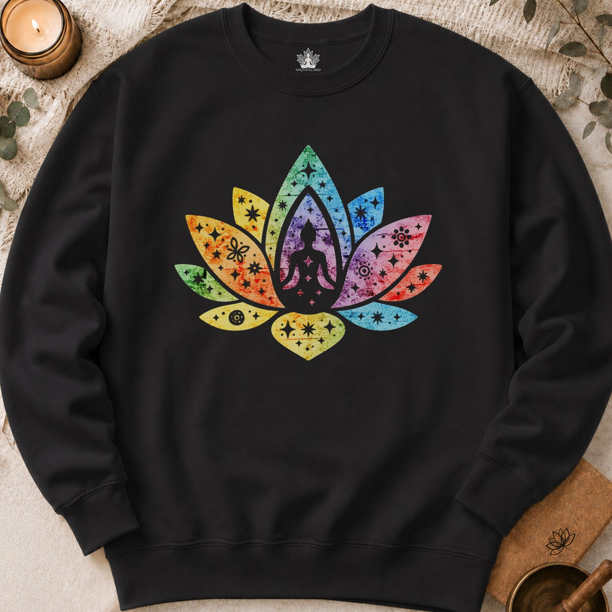 Rainbow Lotus Sweatshirt