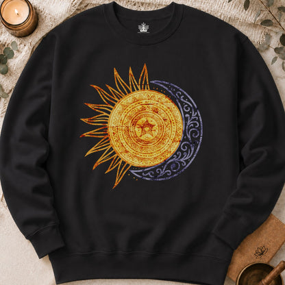 Yin Yang Sun & Moon Sweatshirt