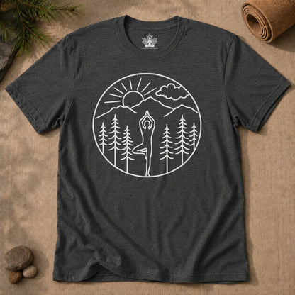 Tree Pose Nature Men Tee