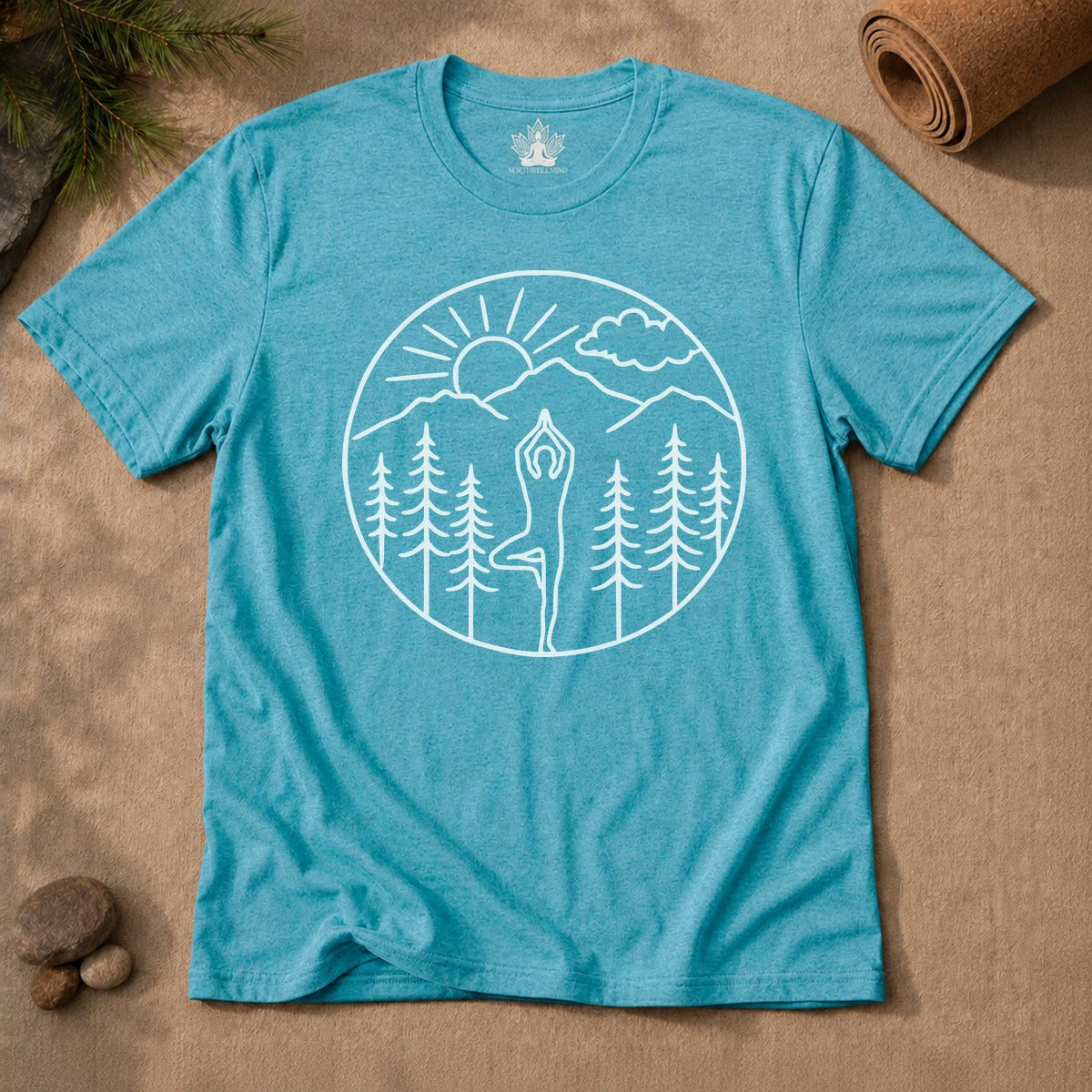 Tree Pose Nature Men Tee