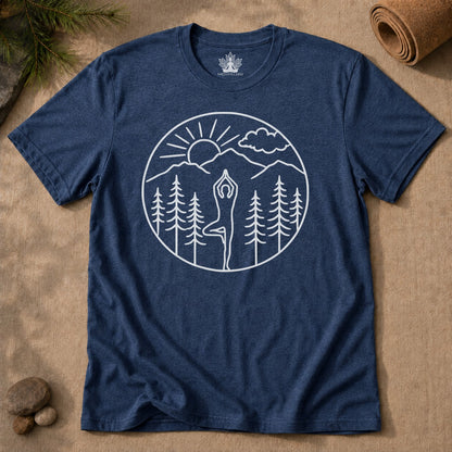 Tree Pose Nature Men Tee