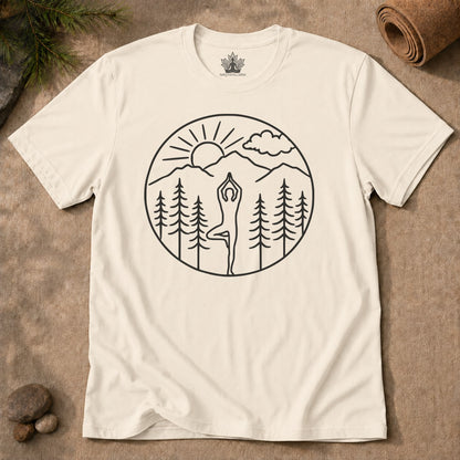 Tree Pose Nature Men Tee