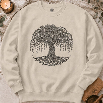 Weeping Willow Tree of Life Sweatshirt