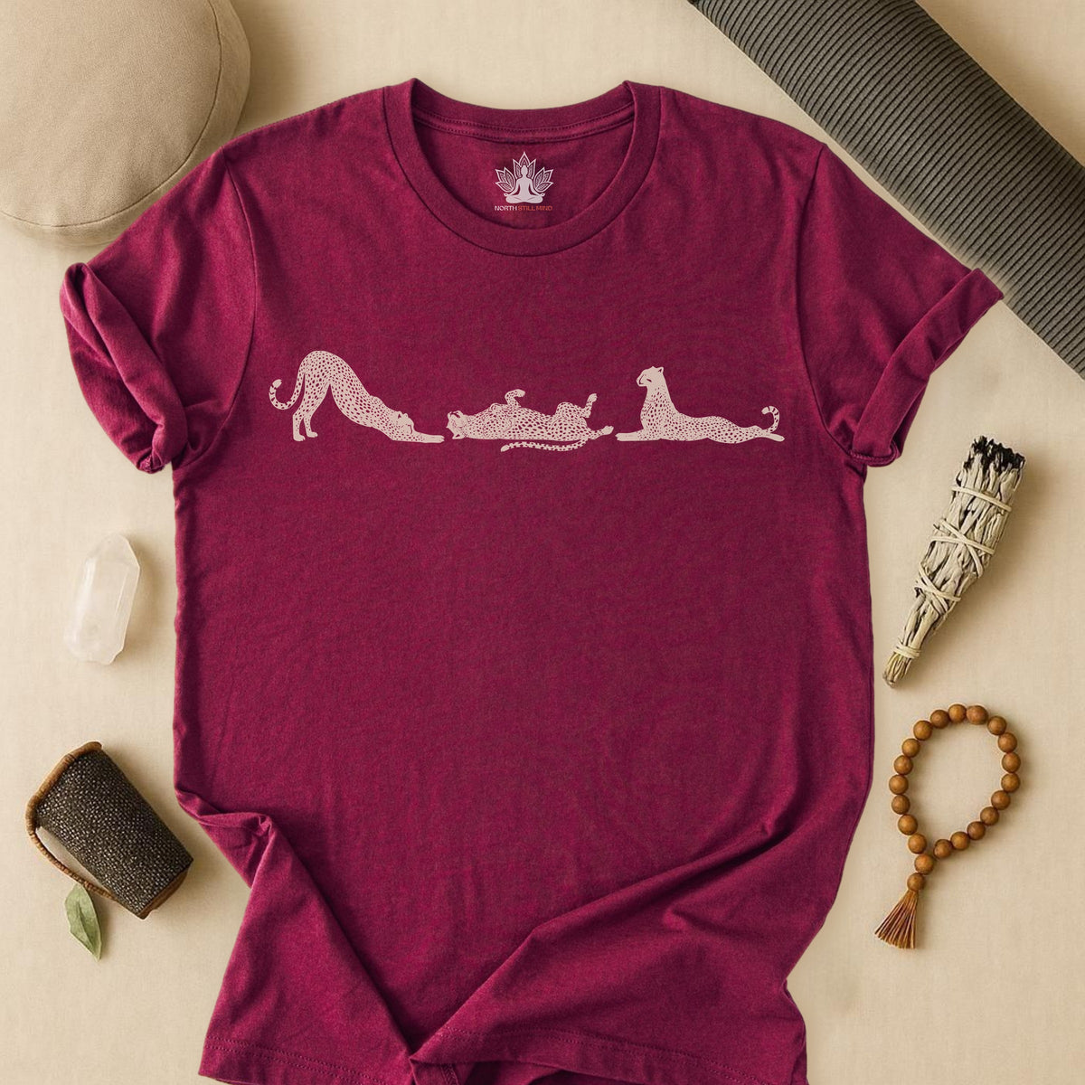 Cheetah Savanna Flow Tee